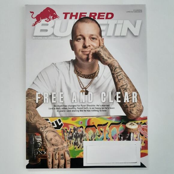 The Red Bulletin Magazine June/July 2023 Ryan Sheckler Cover Red Bull - Picture 1 of 2